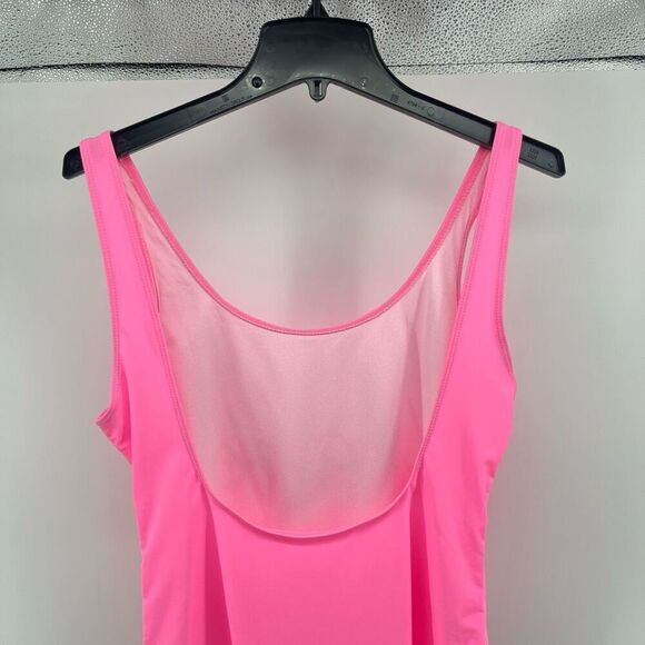 Hot Pink “Babe” Graphic One-Piece Swimsuit Women’s Size Large Pool Party Vibes - Picture 8 of 11